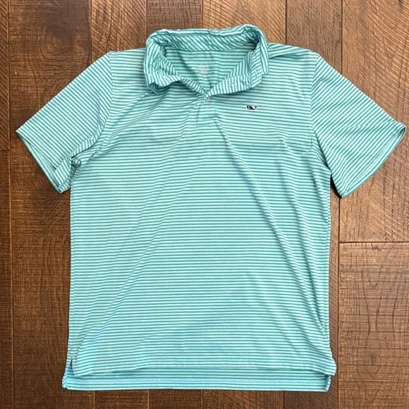 Vineyard Vines Boy’s Bundle of Sankaty Performance Polo Tee’s - Picture 2 of 10